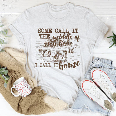 Algunos lo llaman la camiseta del medio de la nada