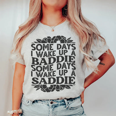 Algunos días soy malo, algunos días soy triste.