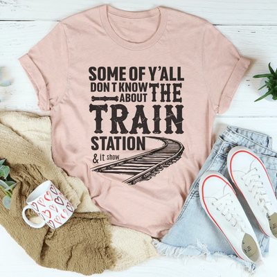 Algunos de ustedes no saben sobre la camiseta de la estación de tren