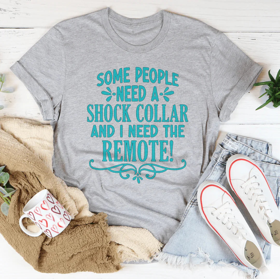 Sassy Shock Collar Tee for Everyday Wear