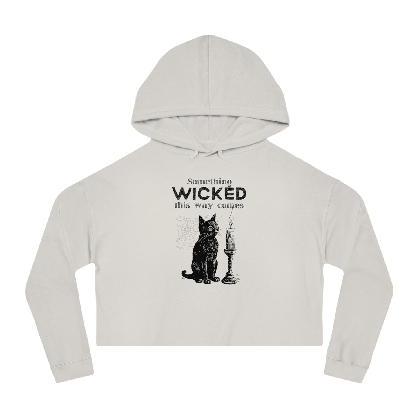 Something Wicked Women's Cropped Hooded Sweatshirt