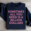 Parfois, tout ce dont vous avez besoin est un sweat à un milliard de dollars