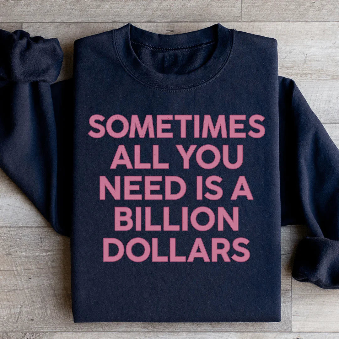 Parfois, tout ce dont vous avez besoin est un sweat à un milliard de dollars