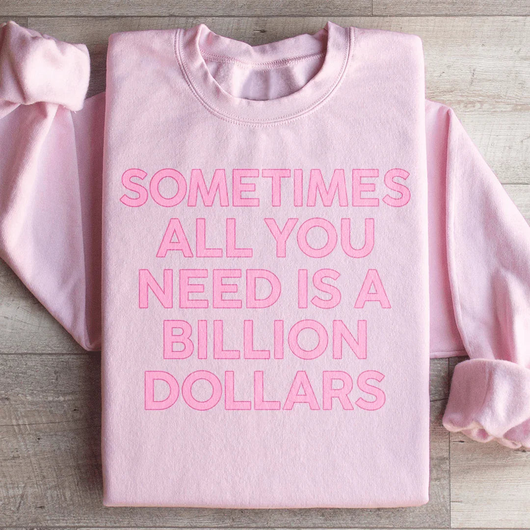 Parfois, tout ce dont vous avez besoin est un sweat à un milliard de dollars