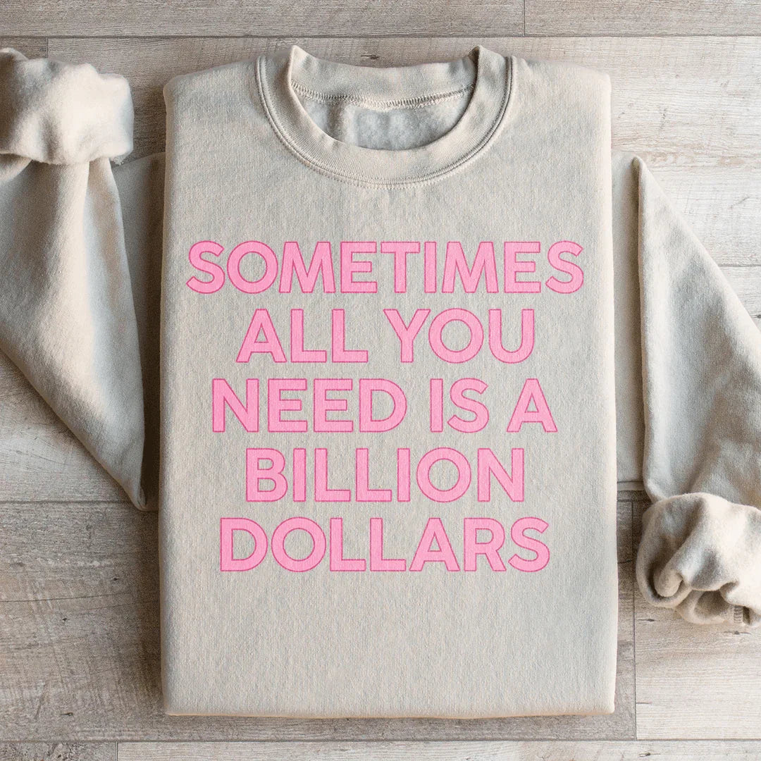 Parfois, tout ce dont vous avez besoin est un sweat à un milliard de dollars