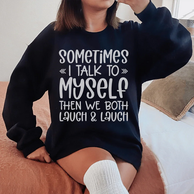Sweatshirt Parfois Je Me Parle