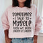 Sweatshirt Parfois Je Me Parle