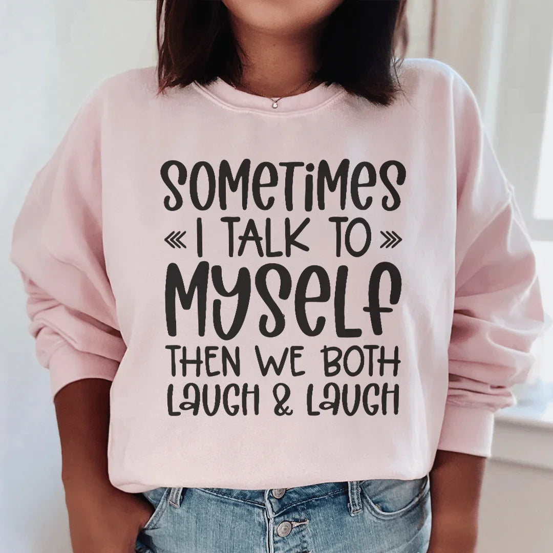 Sweatshirt Parfois Je Me Parle