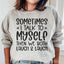 Sweatshirt Parfois Je Me Parle
