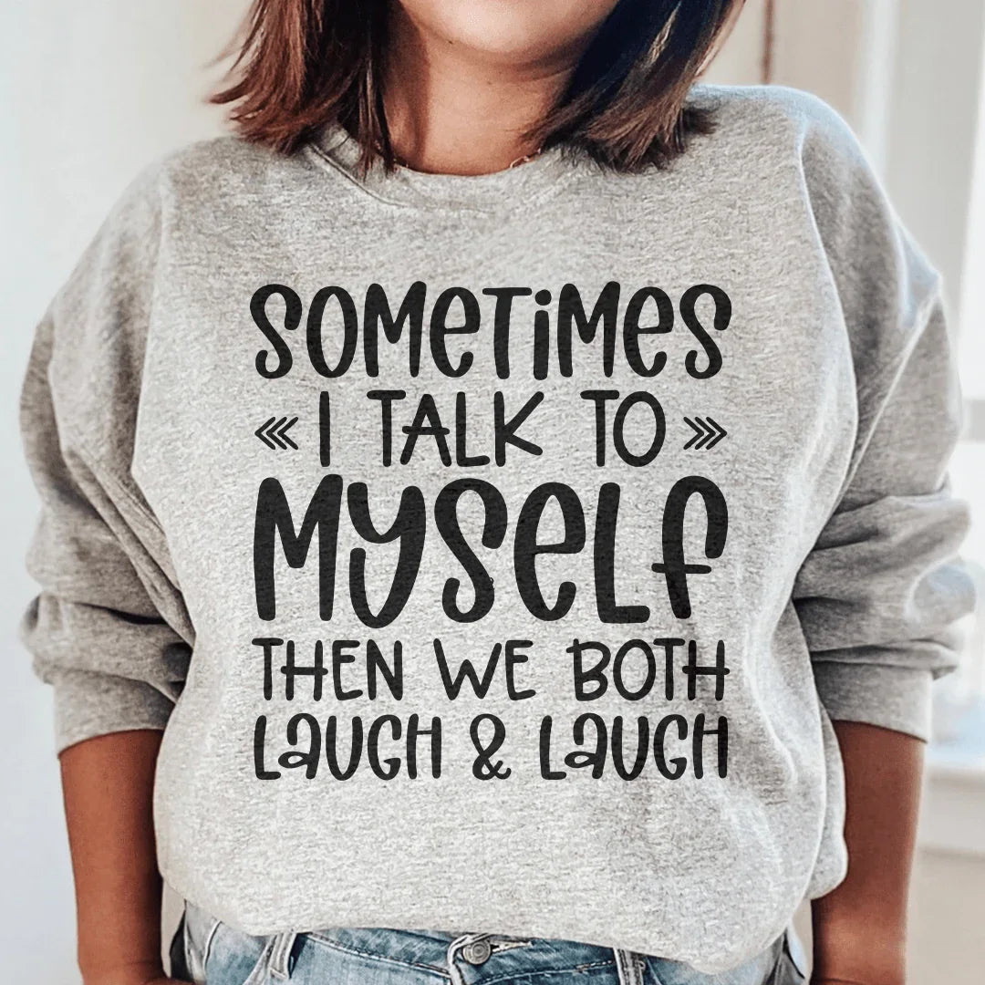 Sweatshirt Parfois Je Me Parle