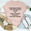 Sometimes There Is Just Not Enough Coffee or Middle Fingers Tee