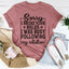 Sorry I Broke Your Rules Tee - Korvel