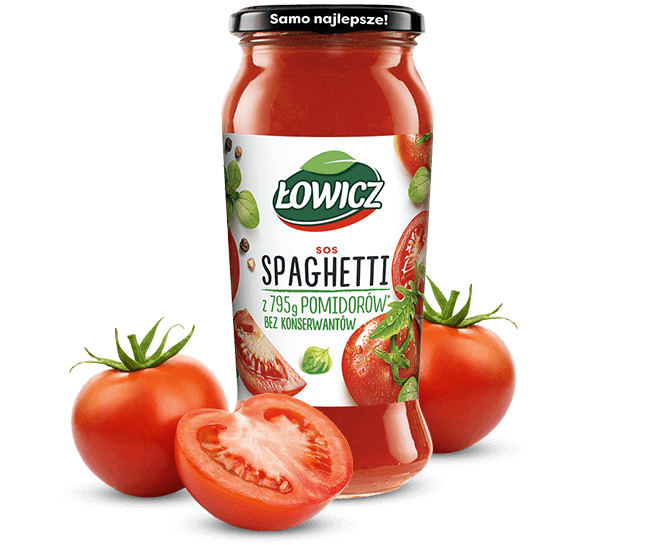 Lowicz Thick Tomato Spaghetti Sauce - 500g