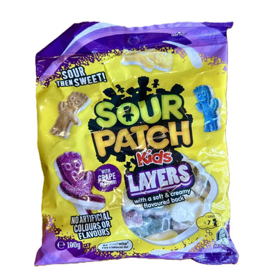 Sour Patch Kids Layers – Dual Flavour Gummies 130g