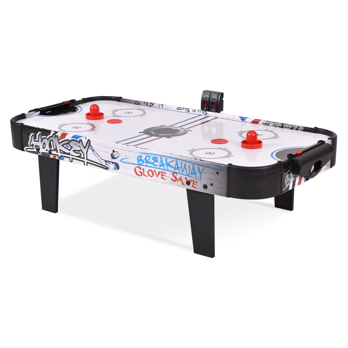Table de hockey sur air de 42 pouces avec système de score électronique