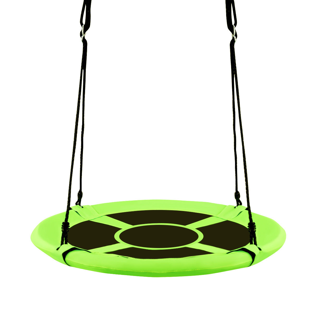 40 Inch Flying Saucer Tree Swing - Indoor & Outdoor Play Set