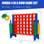 Jumbo 4-to-Score Giant Game Set - Blue