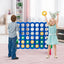 Jumbo 4-to-Score Giant Game Set with 42 Rings - Red