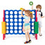 Jumbo 4-to-Score Giant Game Set with 42 Rings - Red
