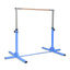 Barra Horizontal de Gimnasia Ajustable para Niños - Azul