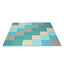 58 Inch Toddler Foam Play Mat - Light Blue