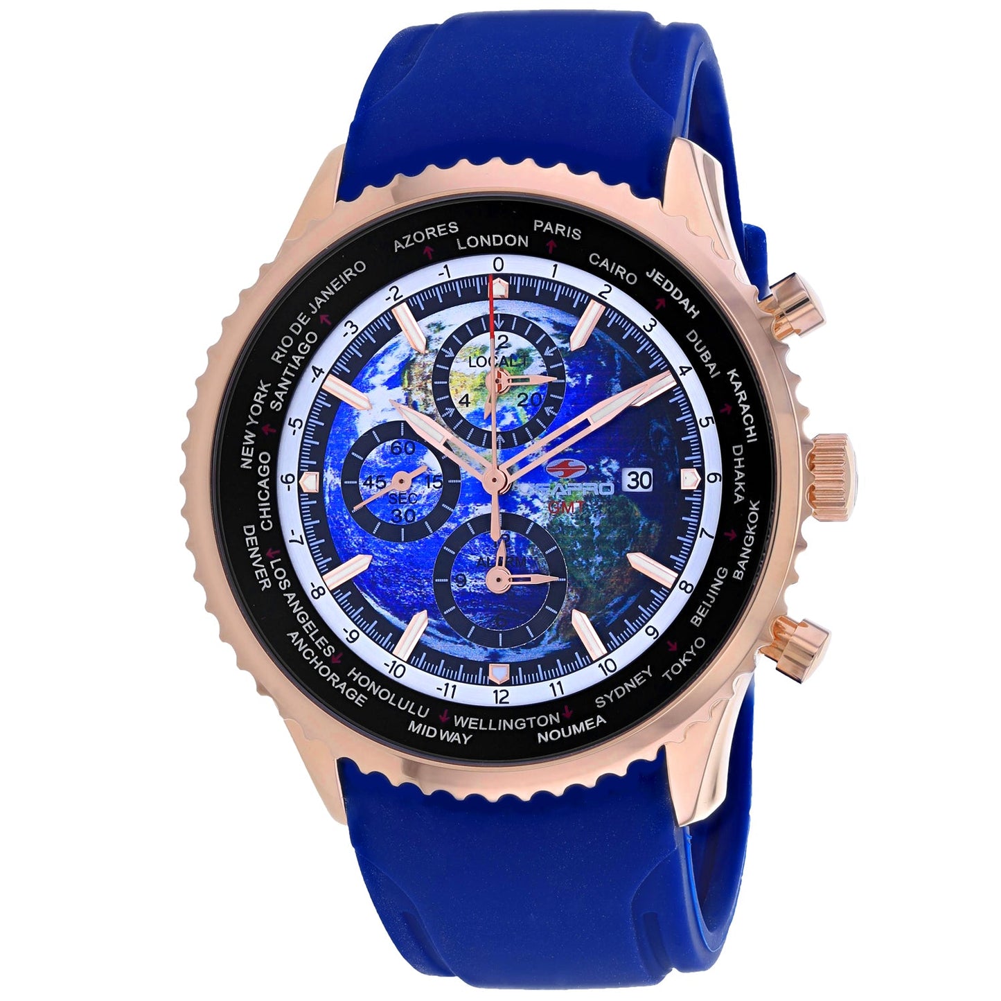 Reloj Seapro Men's Meridian World Timer GMT