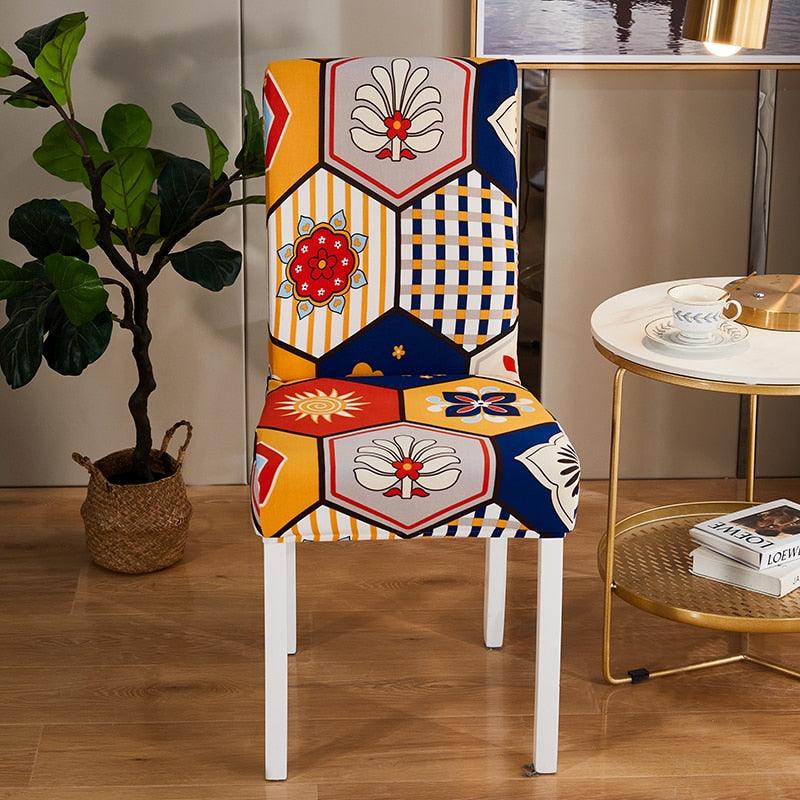 Spandex Dining Chair Slipcover - Removable & Washable
