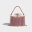 Sparkling Water Diamond Rope Vegetable Basket Bird Cage Banquet Water Bucket Hand Carrying Crossbody Bag - Korvel