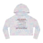 Spay Neuter Release Women's Cropped Hooded Sweatshirt
