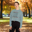 Spay Neuter Release Women's Cropped Hooded Sweatshirt