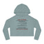 Spay Neuter Release Women's Cropped Hooded Sweatshirt
