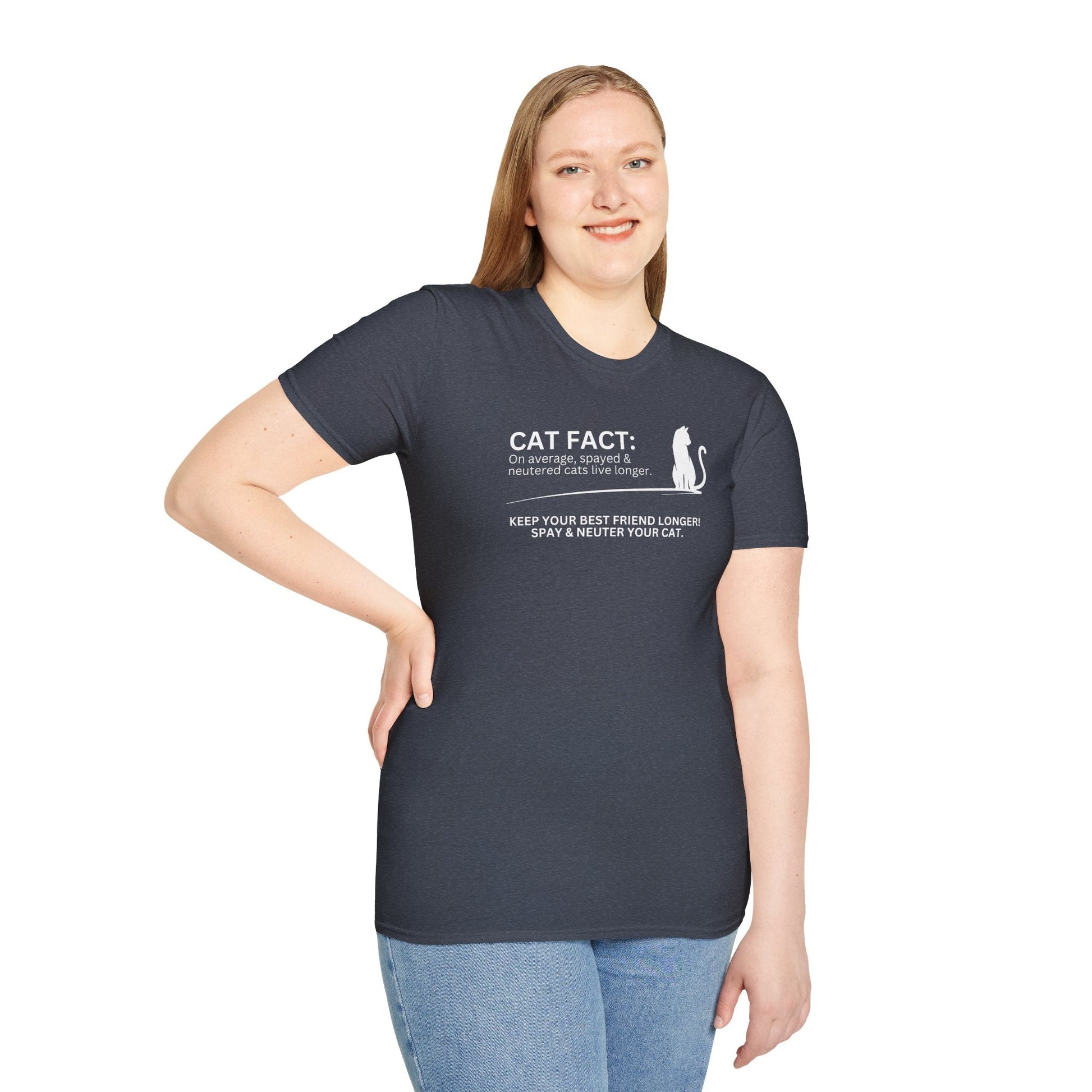 Unisex Softstyle T-Shirt for Spay Neuter Awareness - Korvel