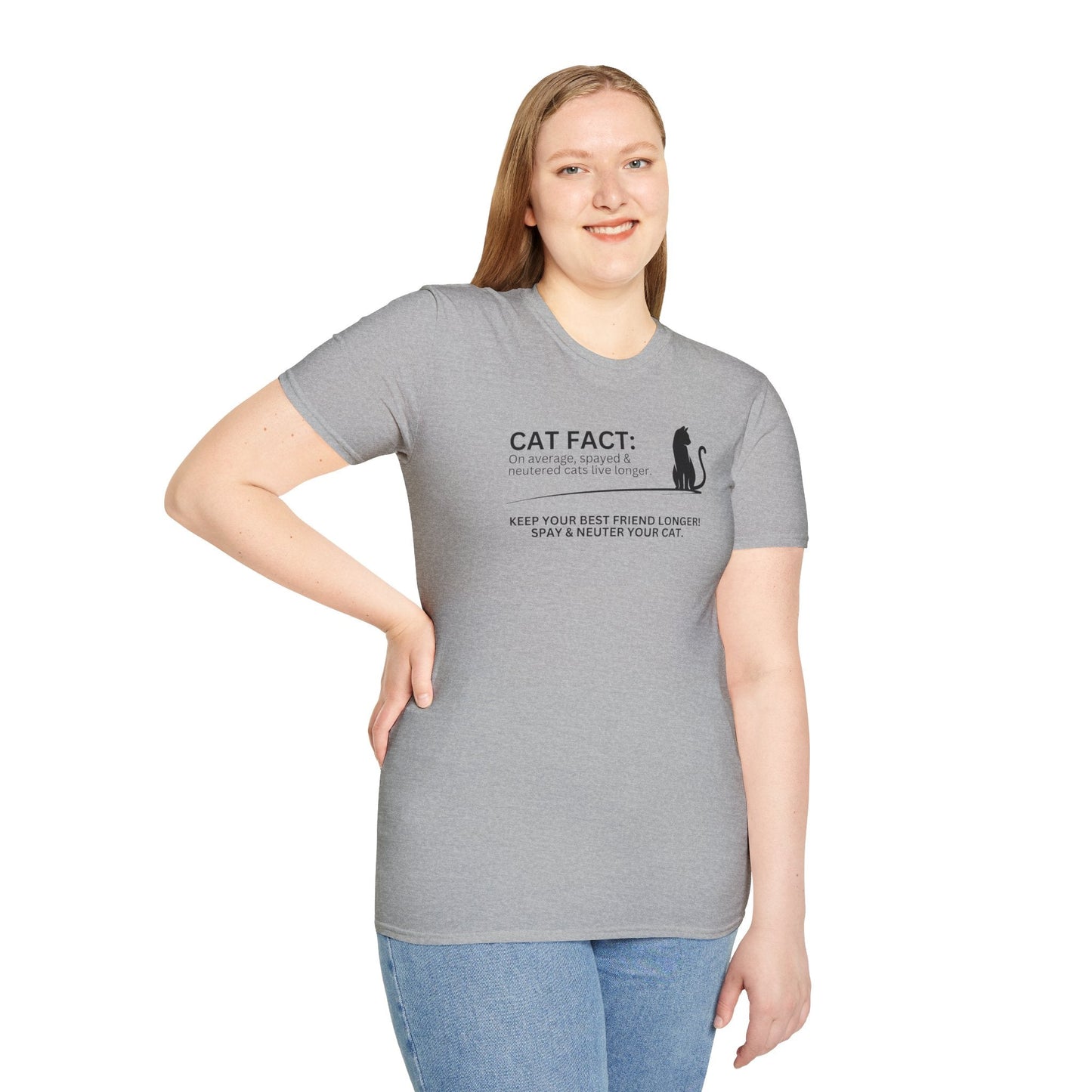 Unisex Softstyle T-Shirt for Spay Neuter Awareness - Korvel