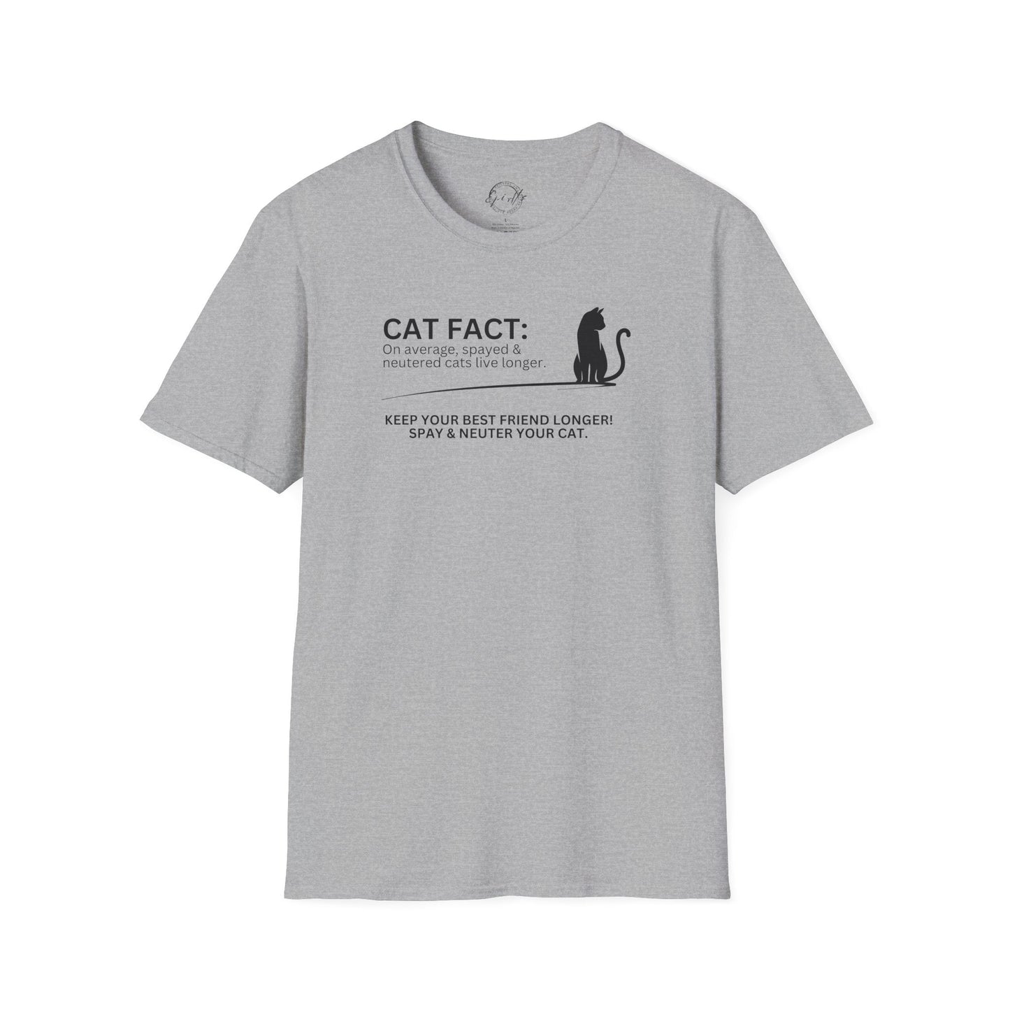 Unisex Softstyle T-Shirt for Spay Neuter Awareness - Korvel