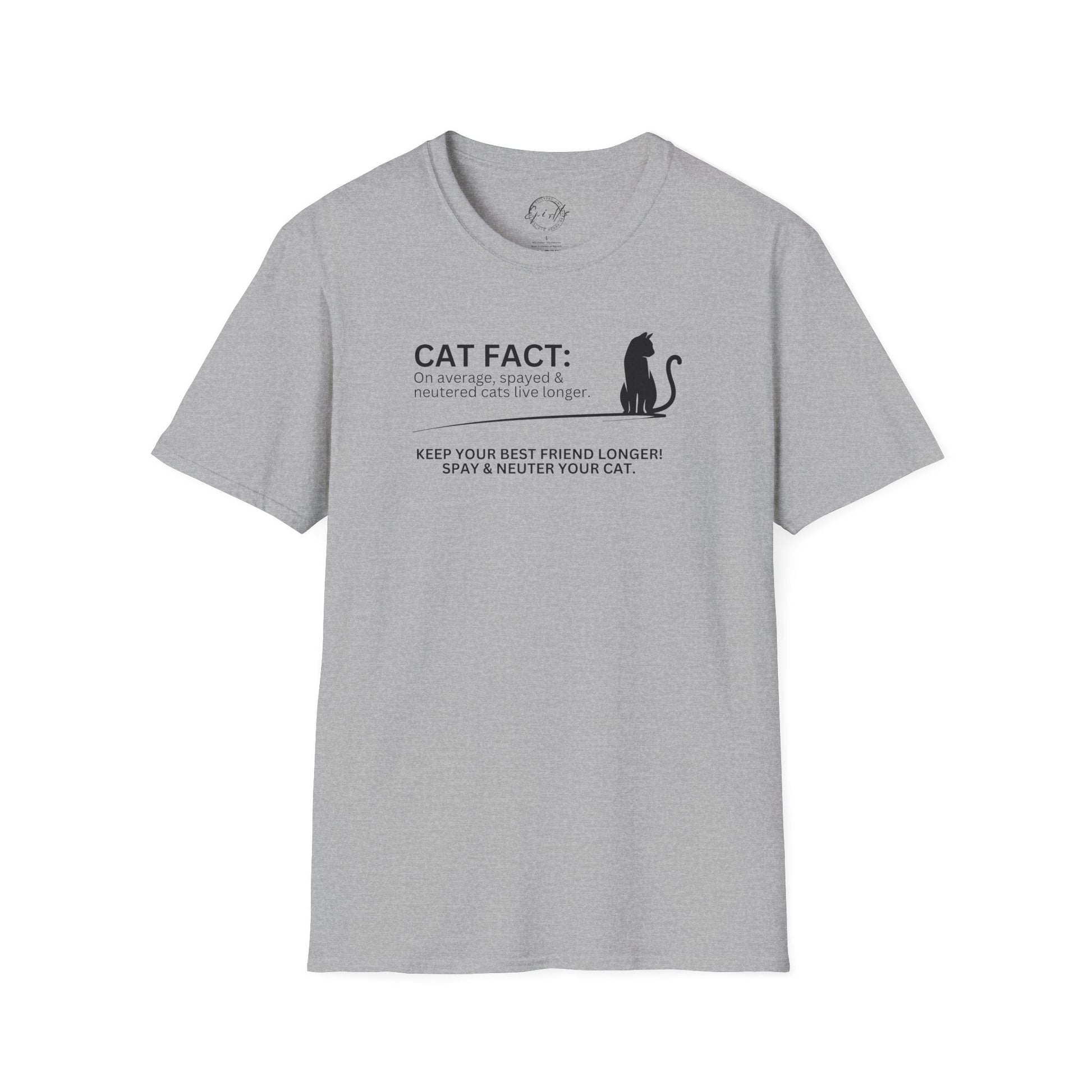 Unisex Softstyle T-Shirt for Spay Neuter Awareness - Korvel