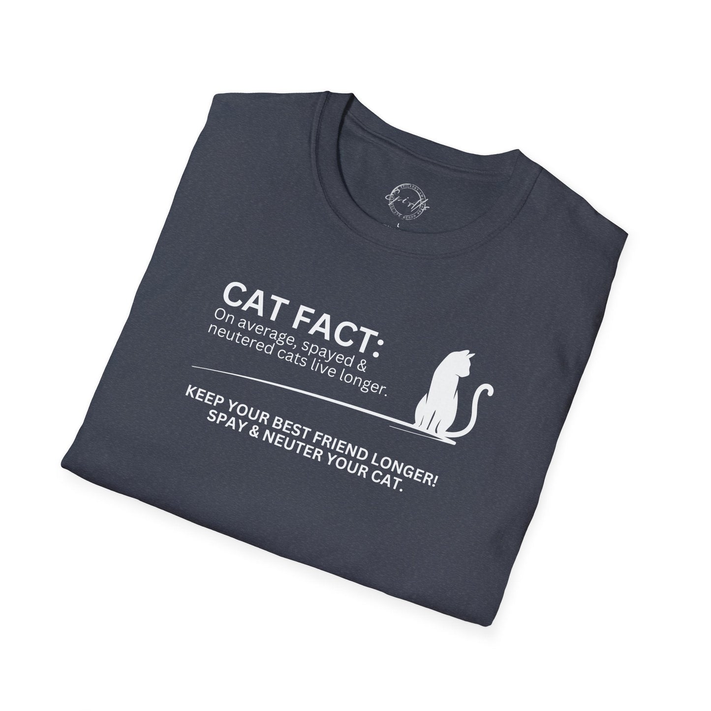 Unisex Softstyle T-Shirt for Spay Neuter Awareness - Korvel