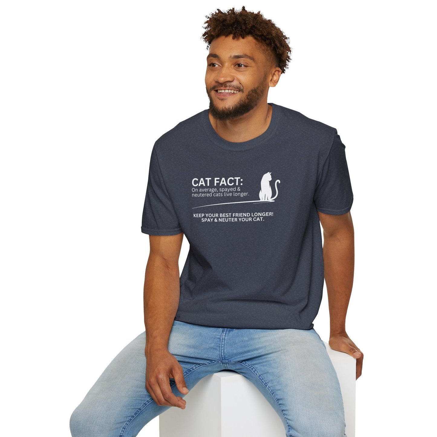 Unisex Softstyle T-Shirt for Spay Neuter Awareness - Korvel