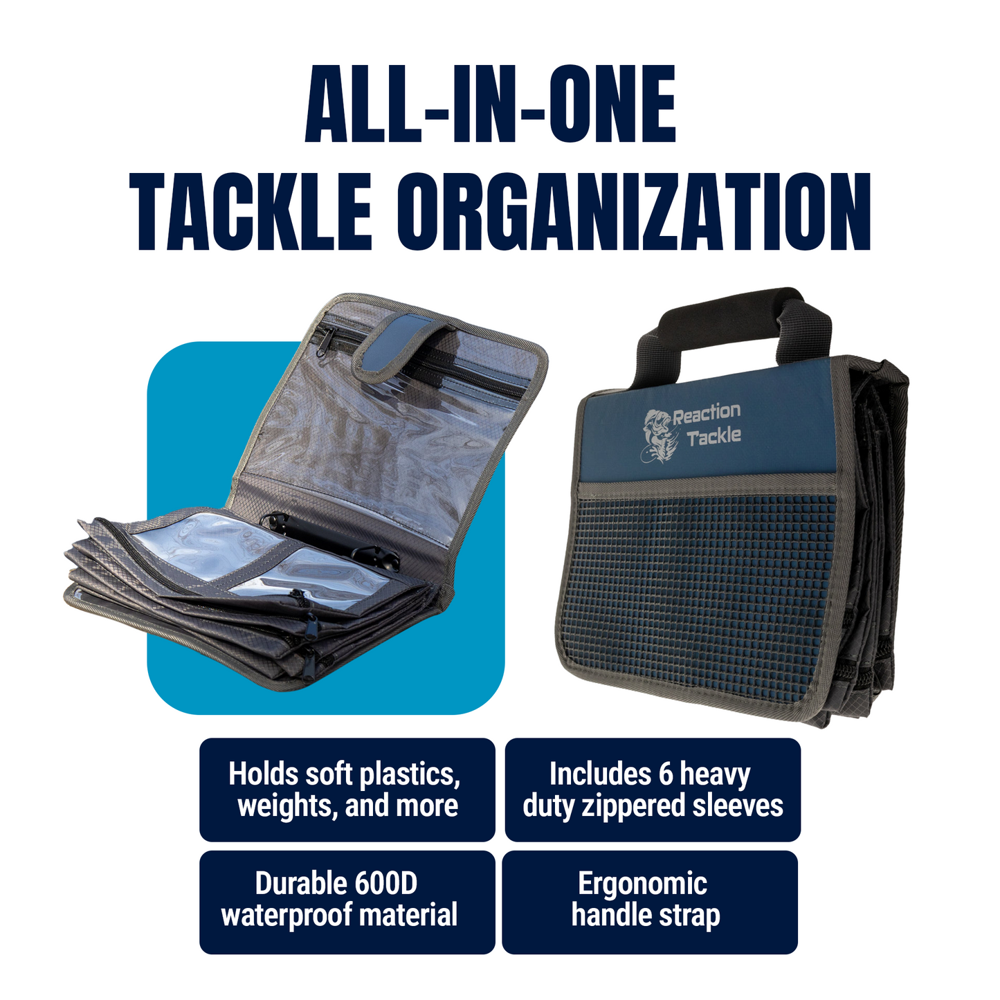 Carpeta y almacenamiento de aparejos Reaction Tackle Speed ​​- Nuevo