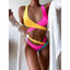 Stylish High-Waisted Crisscross Bikini Set for Women - Korvel