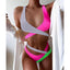 Stylish High-Waisted Crisscross Bikini Set for Women - Korvel