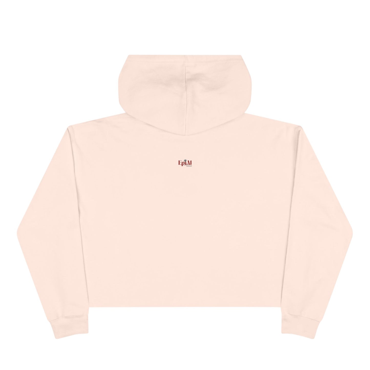 Spooky Cat Crop Hoodie for Women