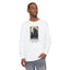Whimsical Grim Reaper Cat Long-Sleeve Tee – Ideal for Halloween Lovers - Korvel