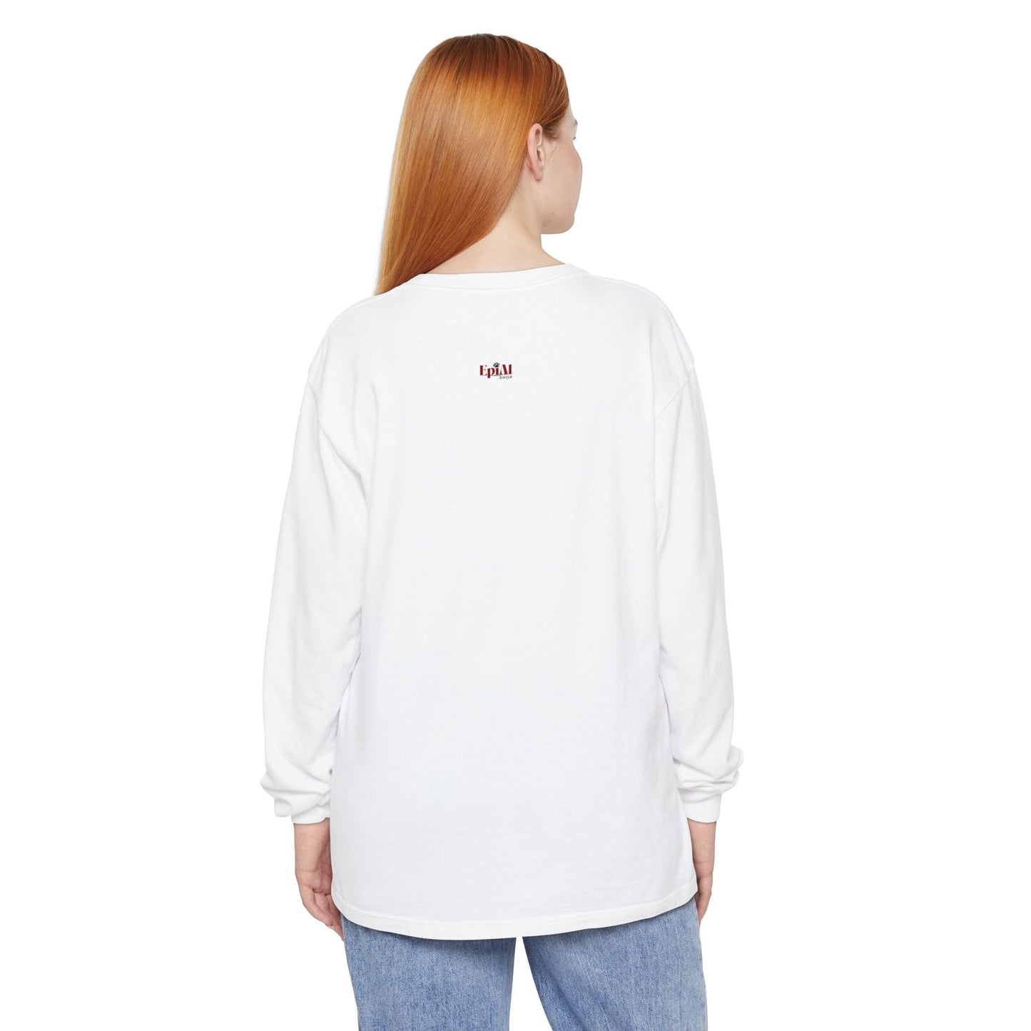 Whimsical Grim Reaper Cat Long-Sleeve Tee – Ideal for Halloween Lovers - Korvel