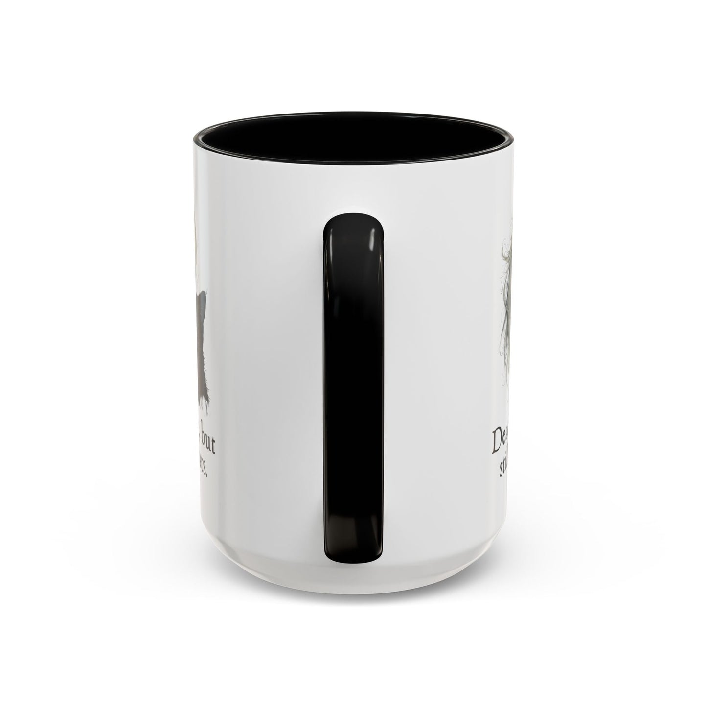 Spooky Dead Inside Cat Lover Mug