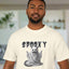 Camiseta Unisex de Halloween con Gatito Fantasma Espeluznante