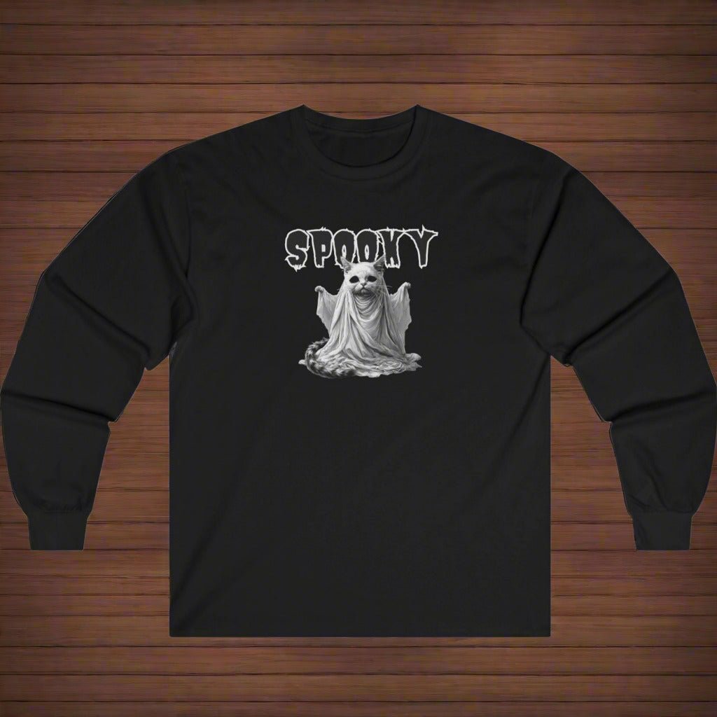 T-shirt d'Halloween à manches longues effrayant