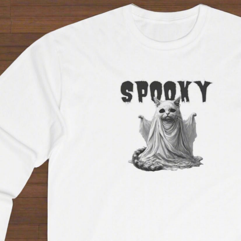 T-shirt d'Halloween à manches longues effrayant
