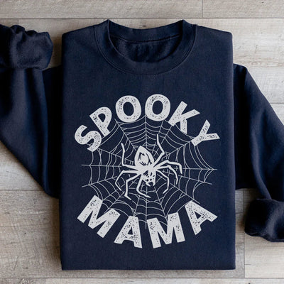 Sudadera con telaraña de Spooky Mama