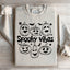 Sweatshirt Citrouilles Ambiance Effrayante