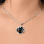 Enchanting Halloween Cat Pendant Necklace for Spooky Vibes - Korvel